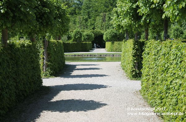 Bayreuth Eremitage - Im Kanalgarten